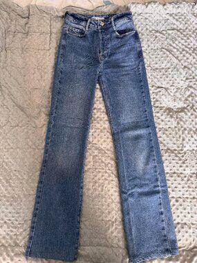 ZARA mid-rise jeans